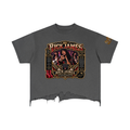 CoZay Legends Rick James Vintage Wash Boxy Distressed Hem T-Shirt