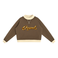 CoZay Original Bear Women’s Mock Neck Crewneck Sweatshirt
