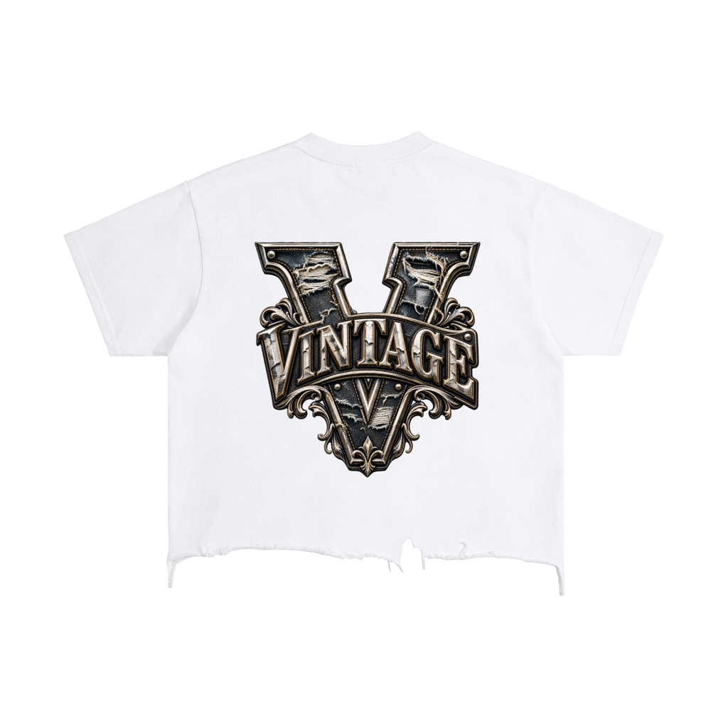 CoZay Original Men's Vintage Wash Boxy Distressed Hem T-Shirt