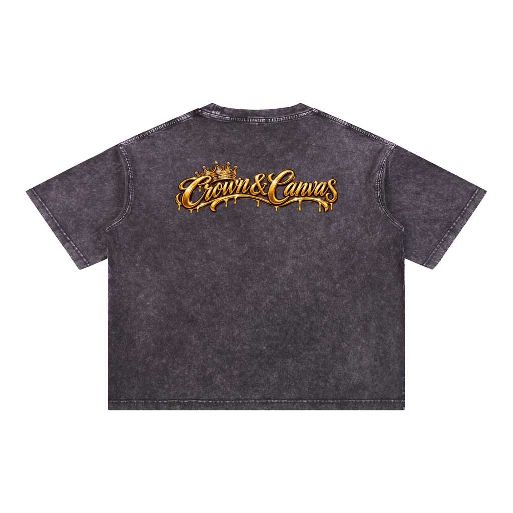 CoZay CC Mineral Wash Boxy Cotton T-Shirt