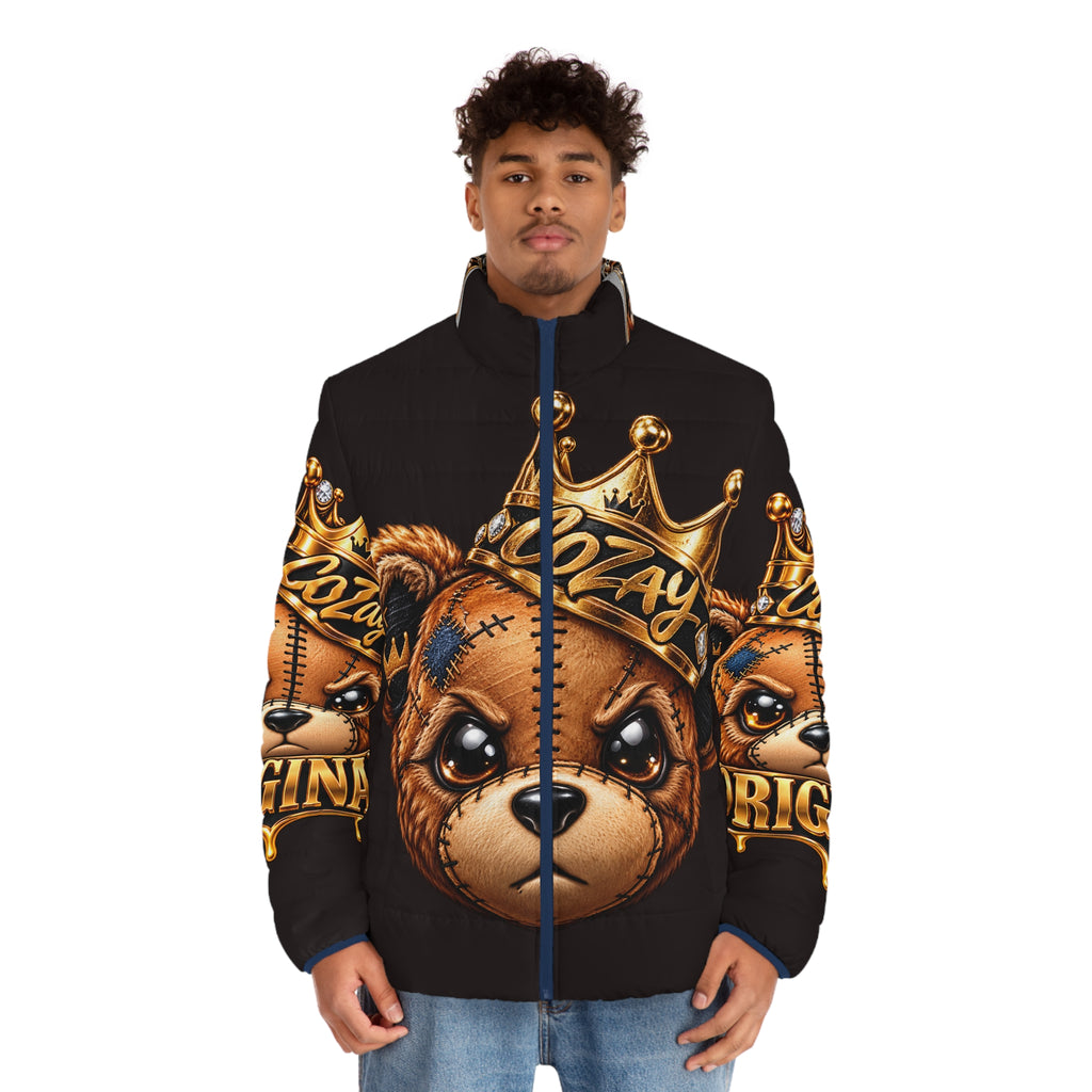 CoZay Original Crowned Teddy Graphic Puffer Jacket