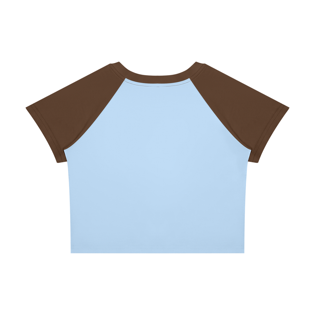 CoZay Original Bear Women’s Raglan Color Block Baby T-Shirt