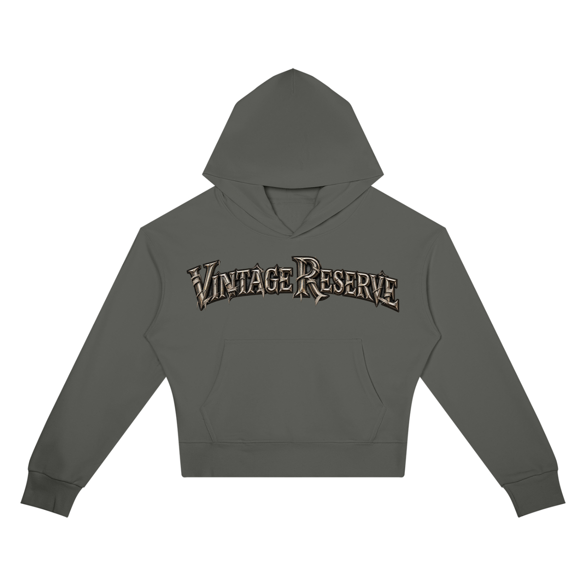Vintage Reserve by CoZay Women’s Crop Drop Shoulder Hoodie