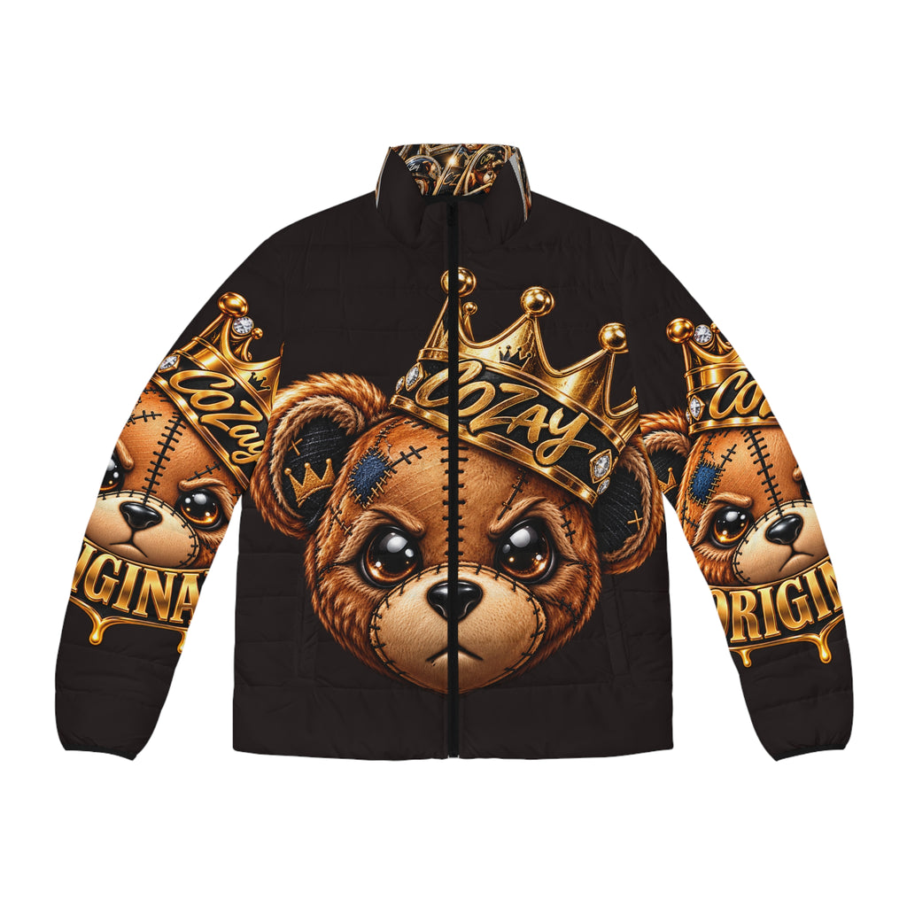 CoZay Original Crowned Teddy Graphic Puffer Jacket