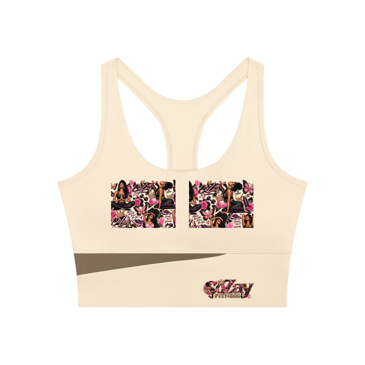 CoZay Signature Women's Color Block Yoga Tank Top
