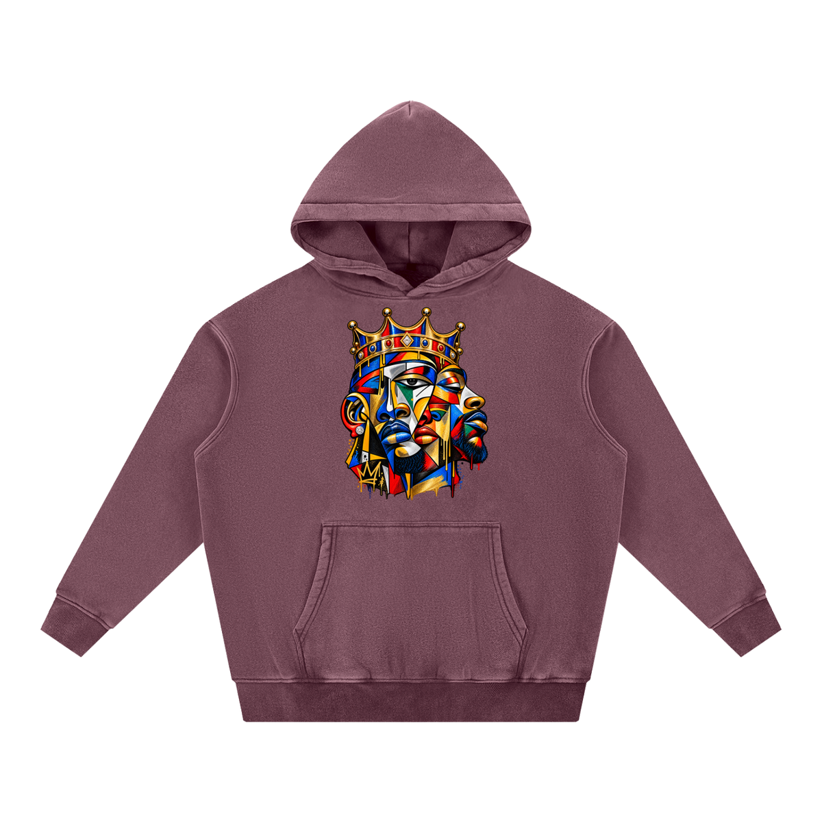 CoZay Original C&C Snow Wash Fleece Oversize Hoodie