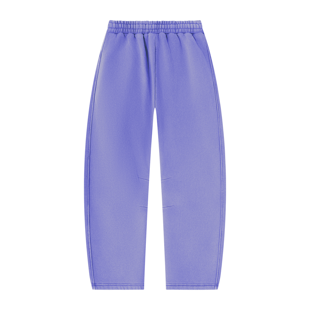 CoZay Cartier Bear Unisex Vintage Wash Barrel Leg Fleece Sweatpants