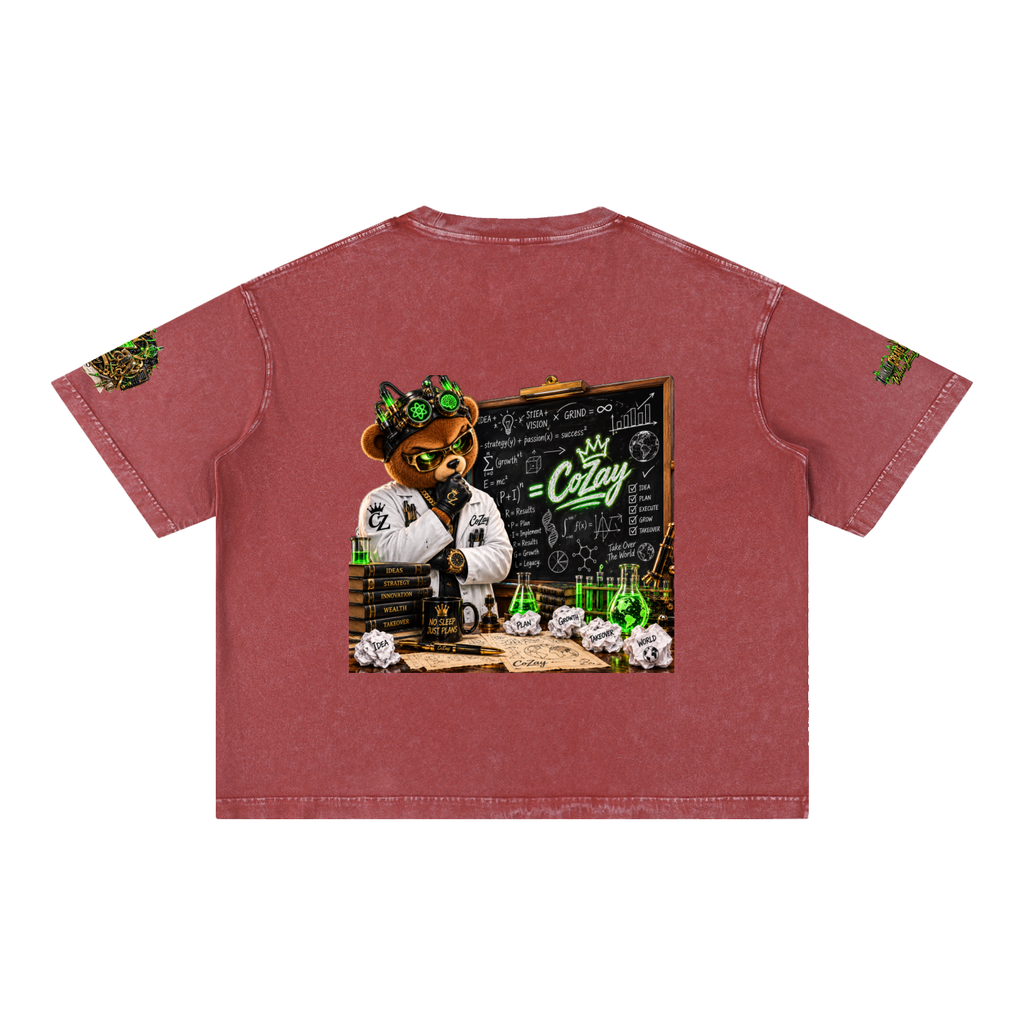 Cozay Signature MS Mineral Wash Boxy Cotton T-Shirt