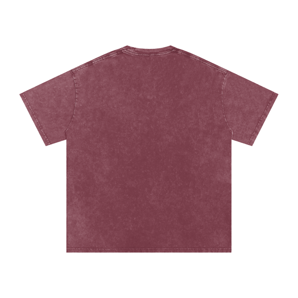 CoZayWeen Carey Snow Washed Oversized Cotton T-Shirt