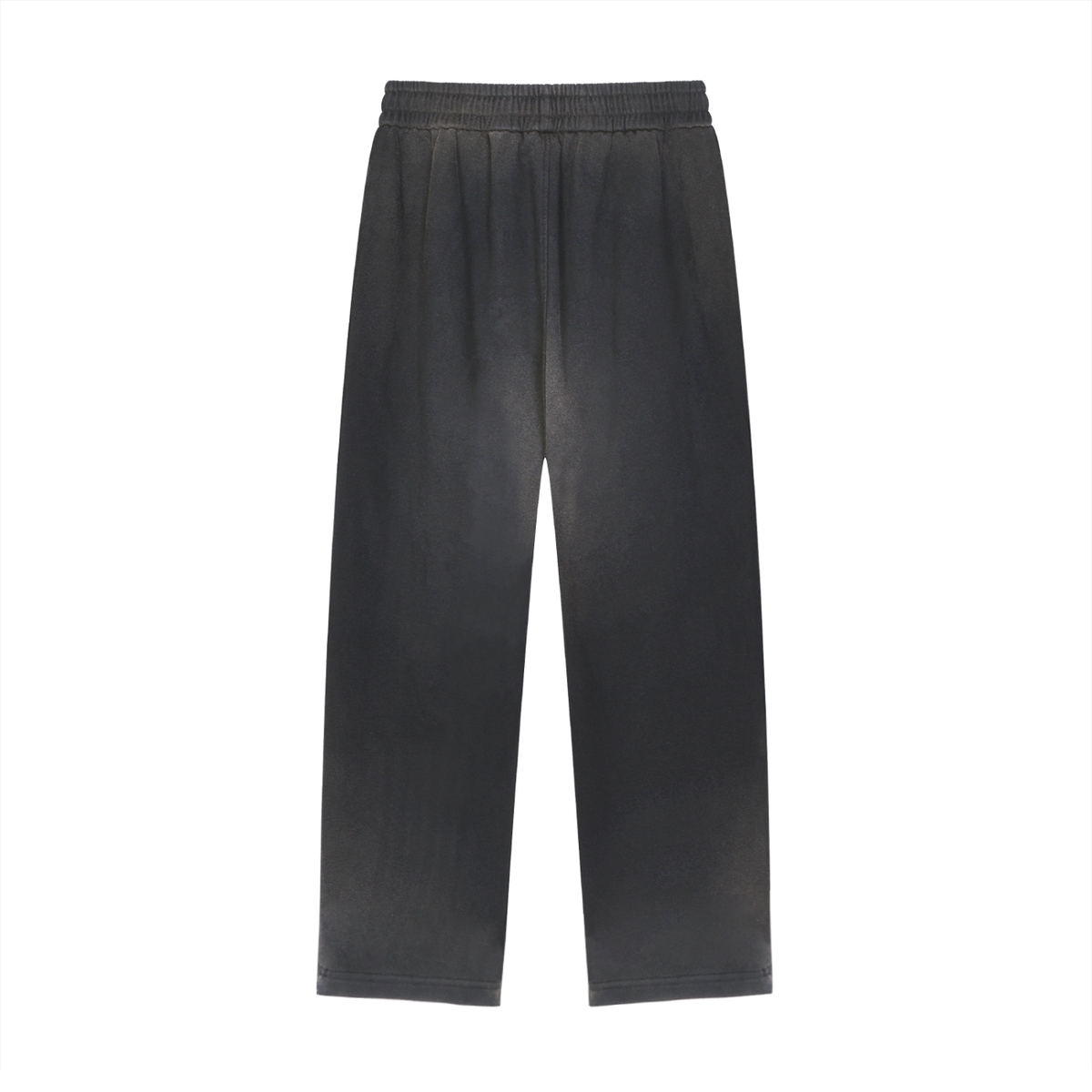 CoZay Signature Sun Fade Raw Edge Straight-Leg Sweatpants
