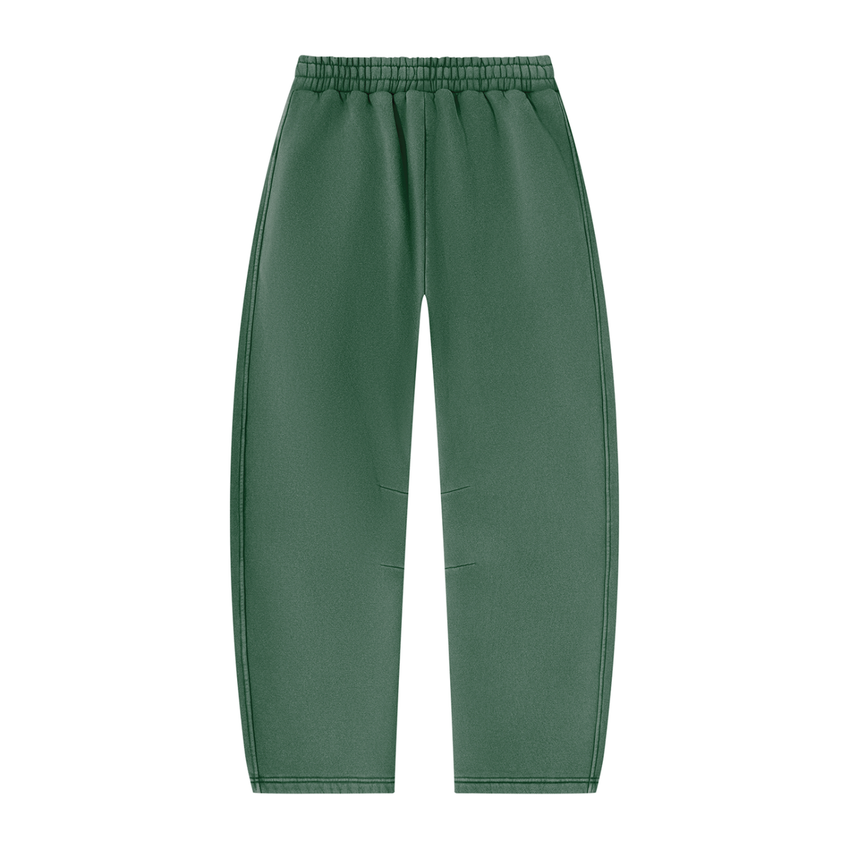CoZay Original Unisex Vintage Wash Barrel Leg Fleece Sweatpants