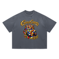CoZay CC Vintage Washed Distressed Boxy Oversized T-Shirt