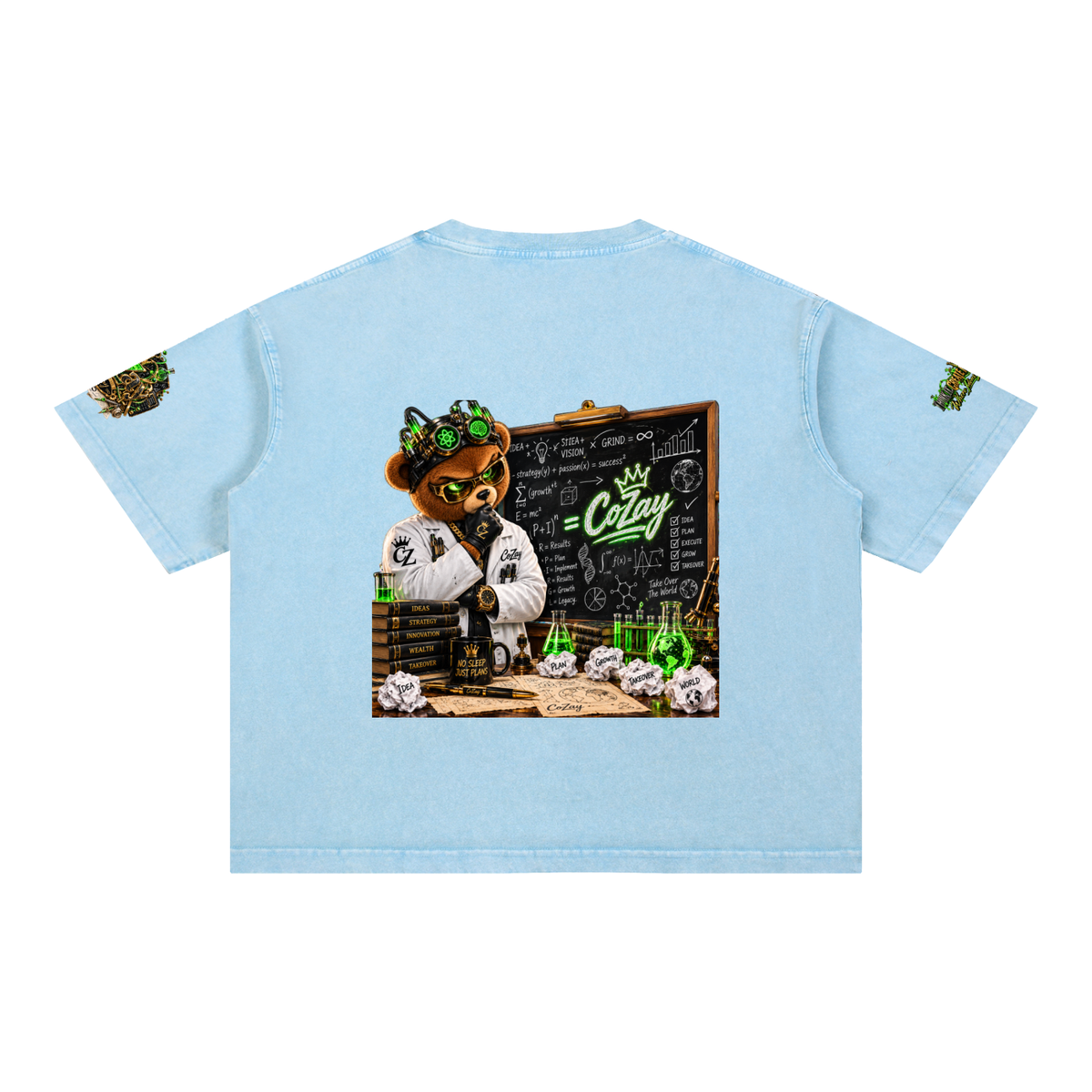 Cozay Signature MS Mineral Wash Boxy Cotton T-Shirt