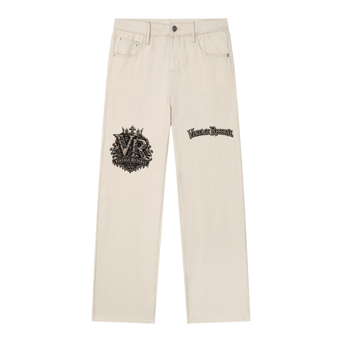 CoZay Vintage Reserve Men’s Vintage Wash Straight Leg Jeans