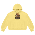 COZAY ORIGINAL Unisex Vintage Wash Boxy Fleece Hoodie