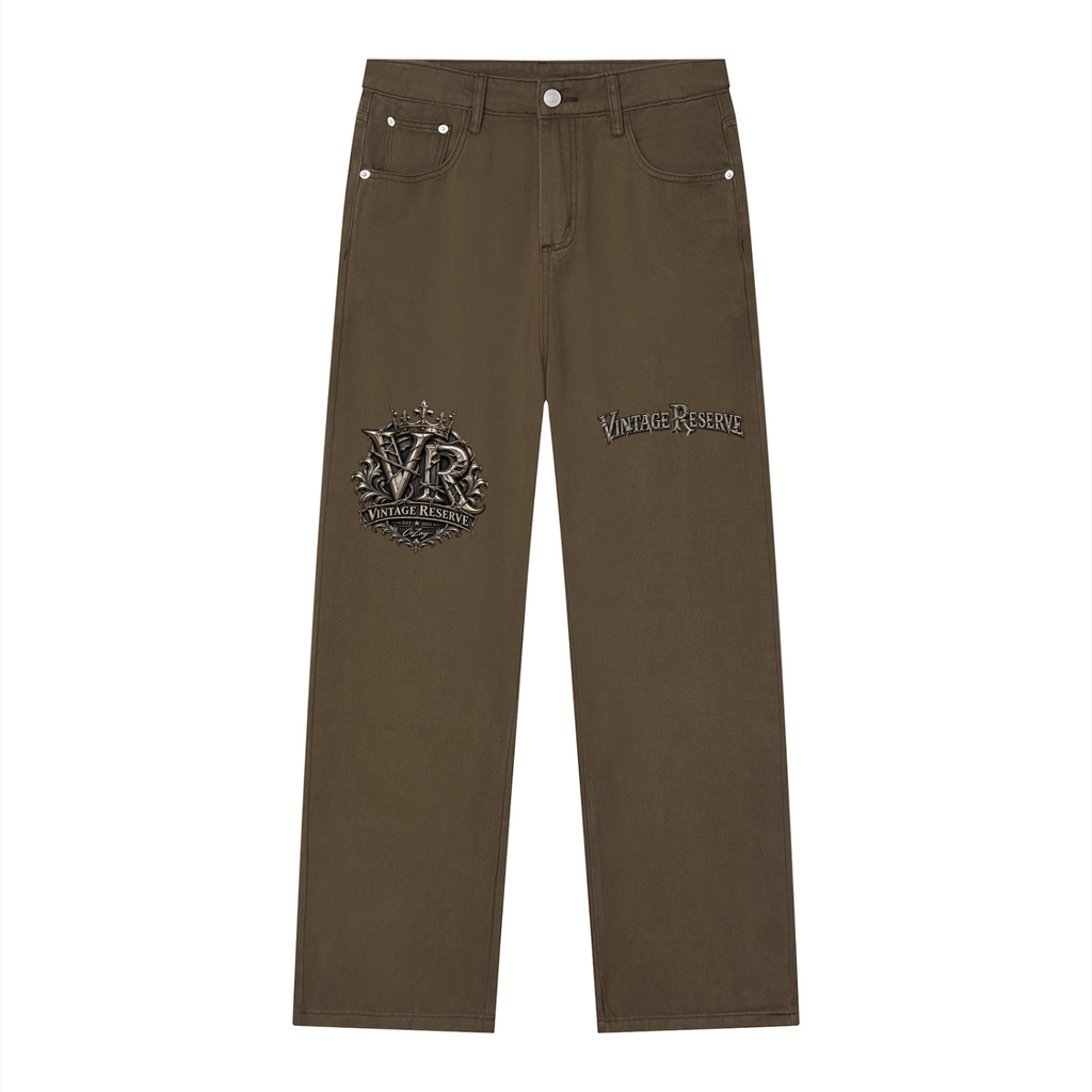 CoZay Vintage Reserve Men’s Vintage Wash Straight Leg Jeans