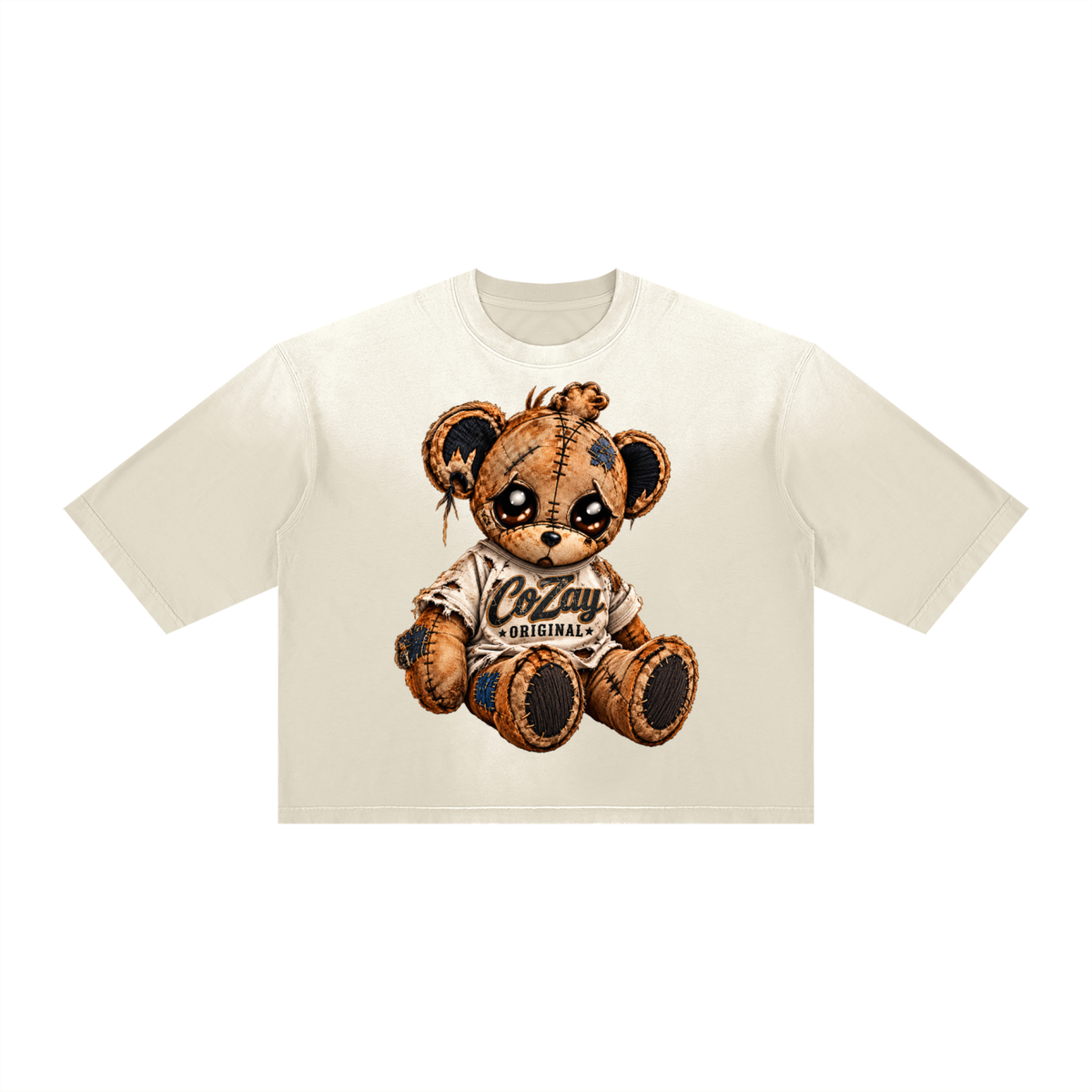 CoZay Original Unisex Vintage Wash Sunfade Boxy T-Shirt