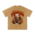CoZayWeen Jason Snow Washed Oversized Cotton T-Shirt