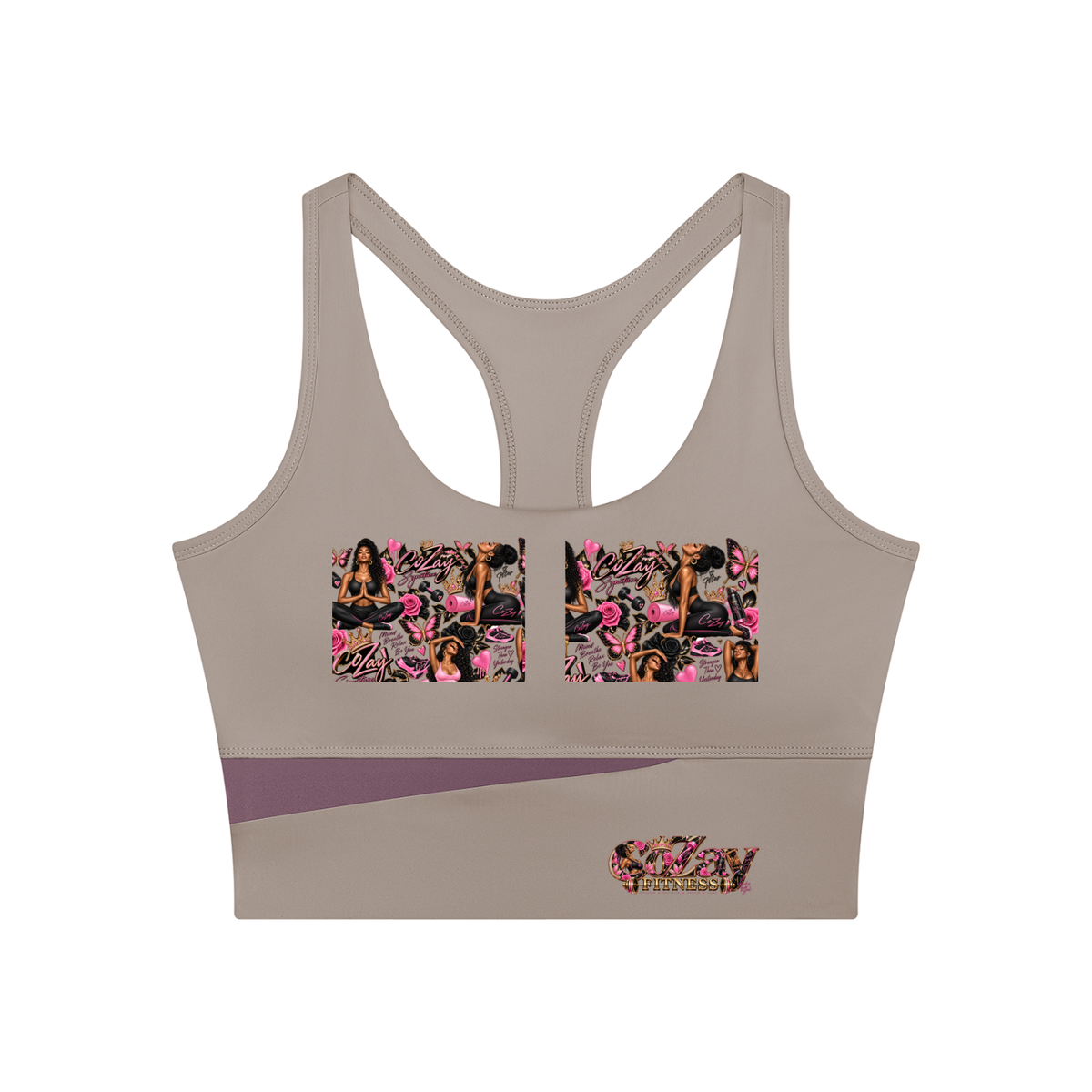 CoZay Signature Women's Color Block Yoga Tank Top