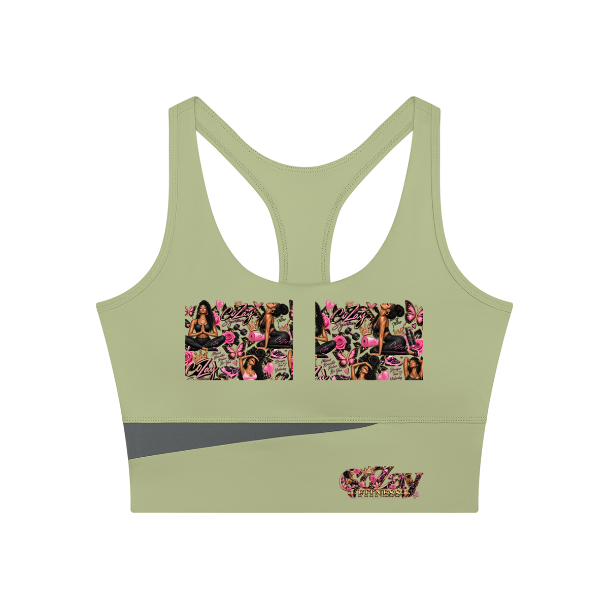 CoZay Signature Women's Color Block Yoga Tank Top