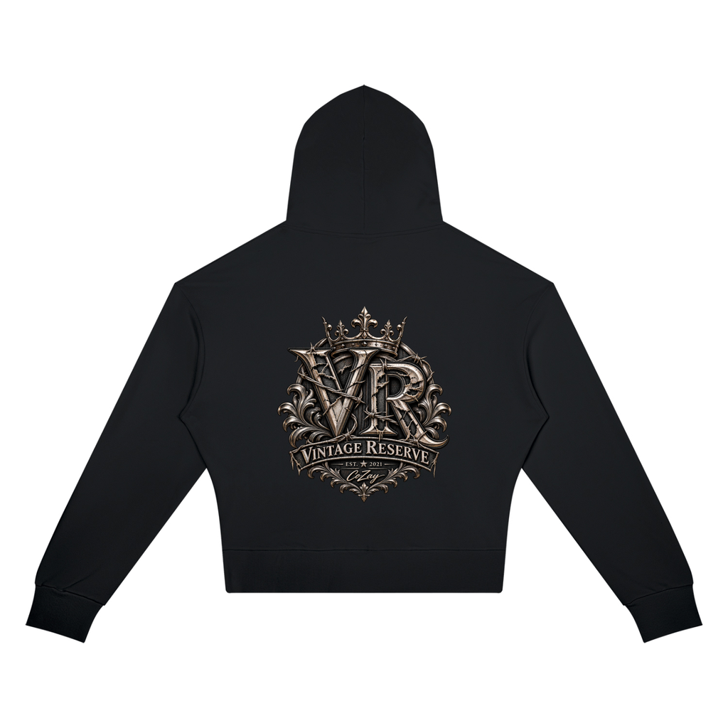 Vintage Reserve by CoZay Women’s Crop Drop Shoulder Hoodie