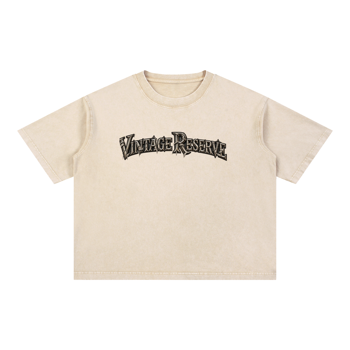 CoZay Vintage Reserve Men's Mineral Wash Boxy Cotton T-Shirt