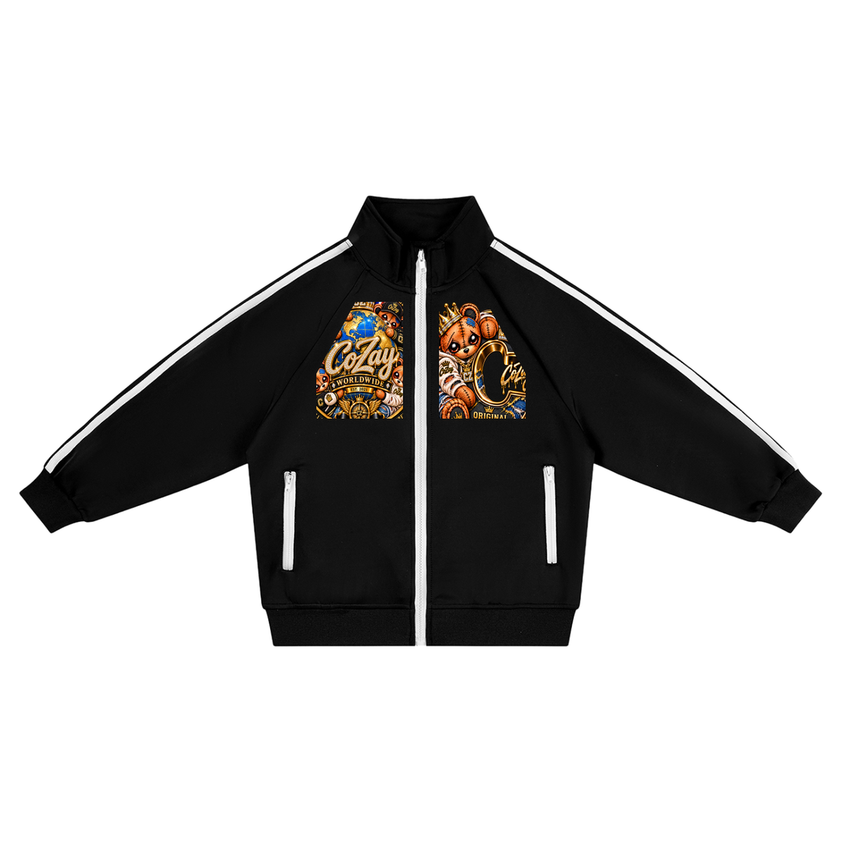 CoZay Original Kids’ Contrast Tape Coach Jacket