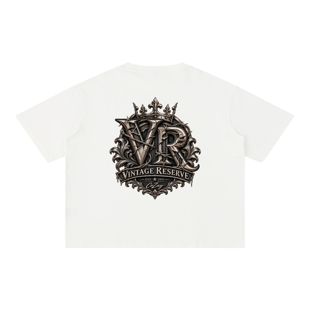 CoZay Vintage Reserve Men's Mineral Wash Boxy Cotton T-Shirt