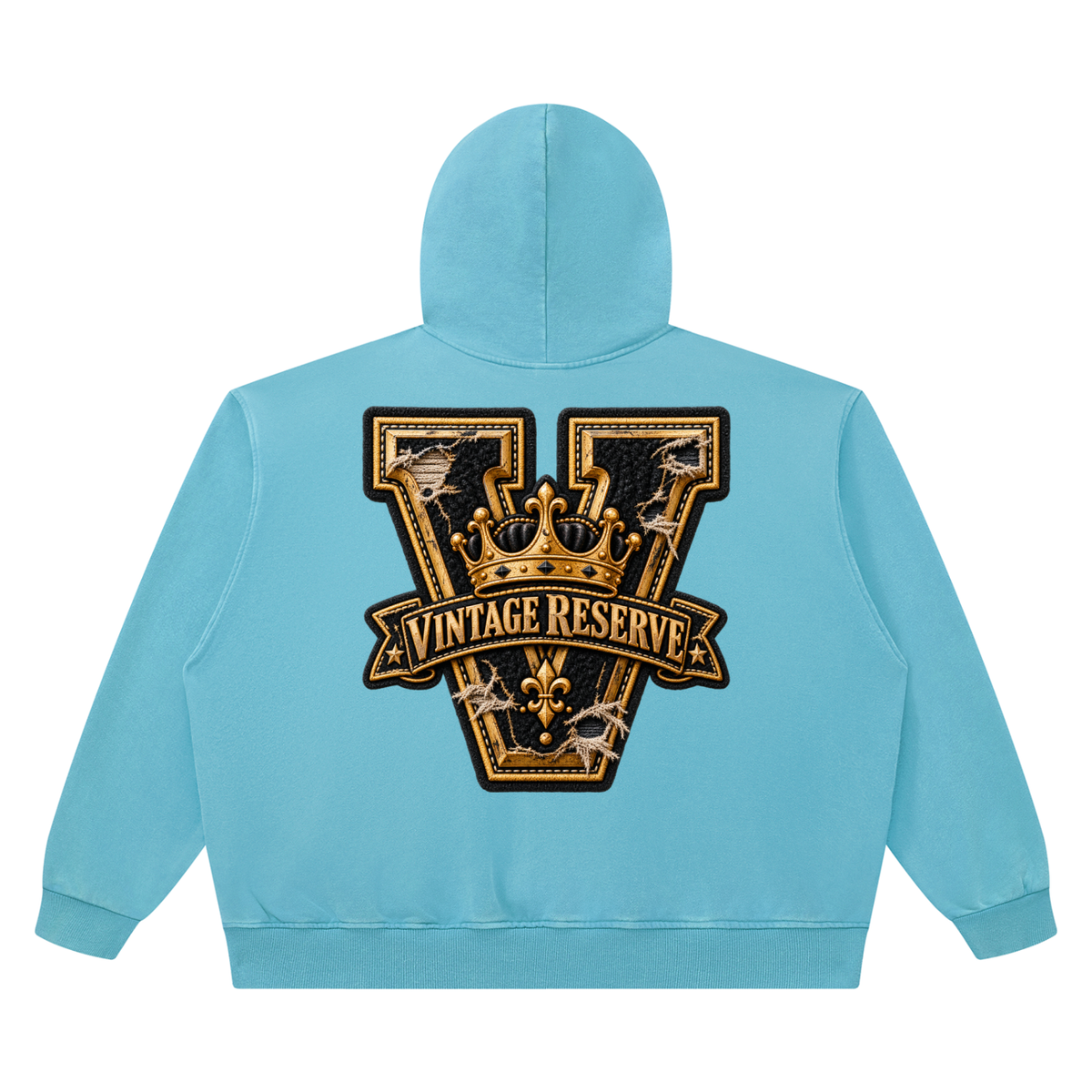 CoZay Vintage Reserve Unisex Heavyweight Vintage Wash Boxy Hoodie