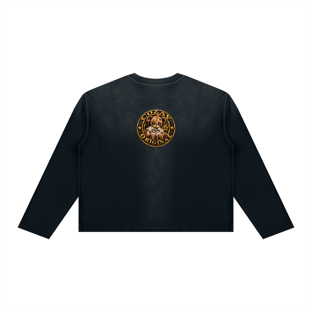CoZay Original Unisex Sunfade Boxy Long Sleeve T-Shirt