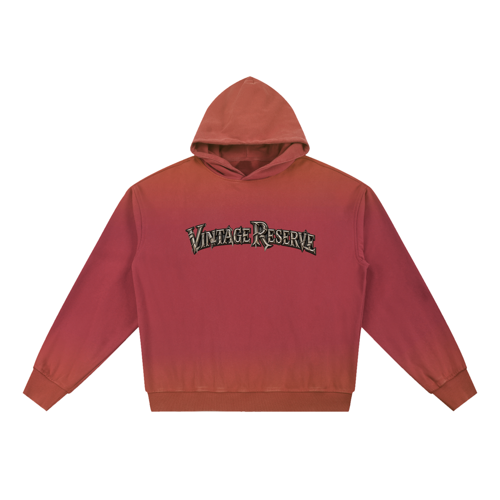CoZay Vintage Reserve Washed Gradient Fleece Hoodie