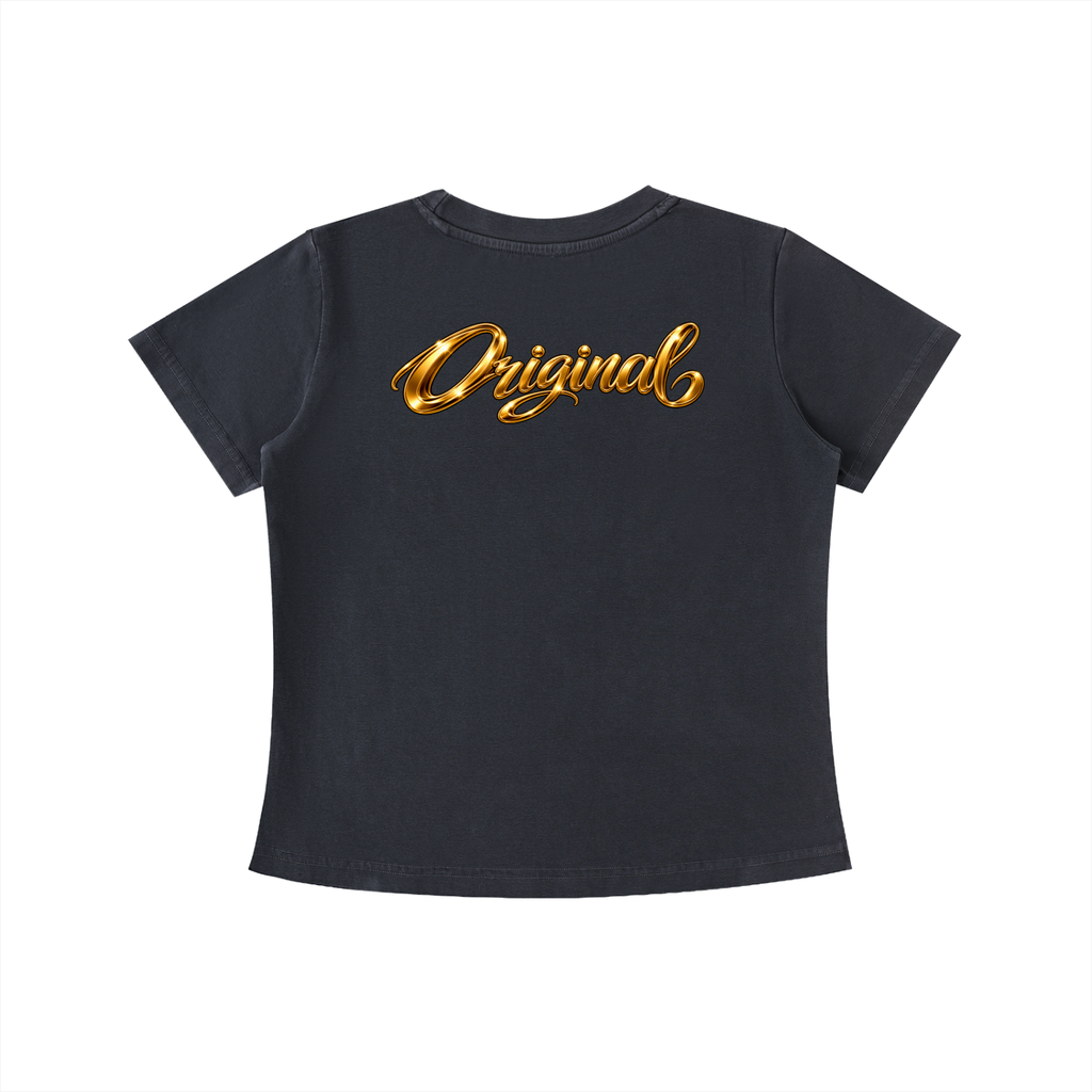 CoZay Original Bear Women's Vintage Wash Slim Fit T-shirt