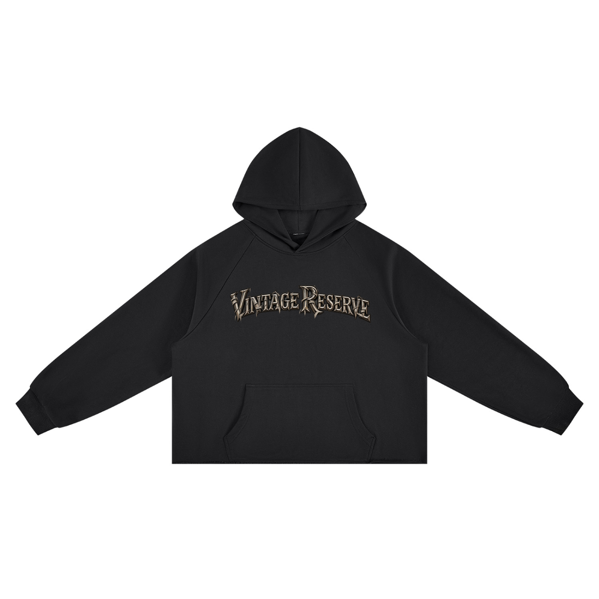 Cozay Vintage Reserve Unisex Vintage Wash Raw Edge Boxy Hoodie