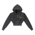 CoZay Original Vintage Washed Cropped Fleece Hoodie
