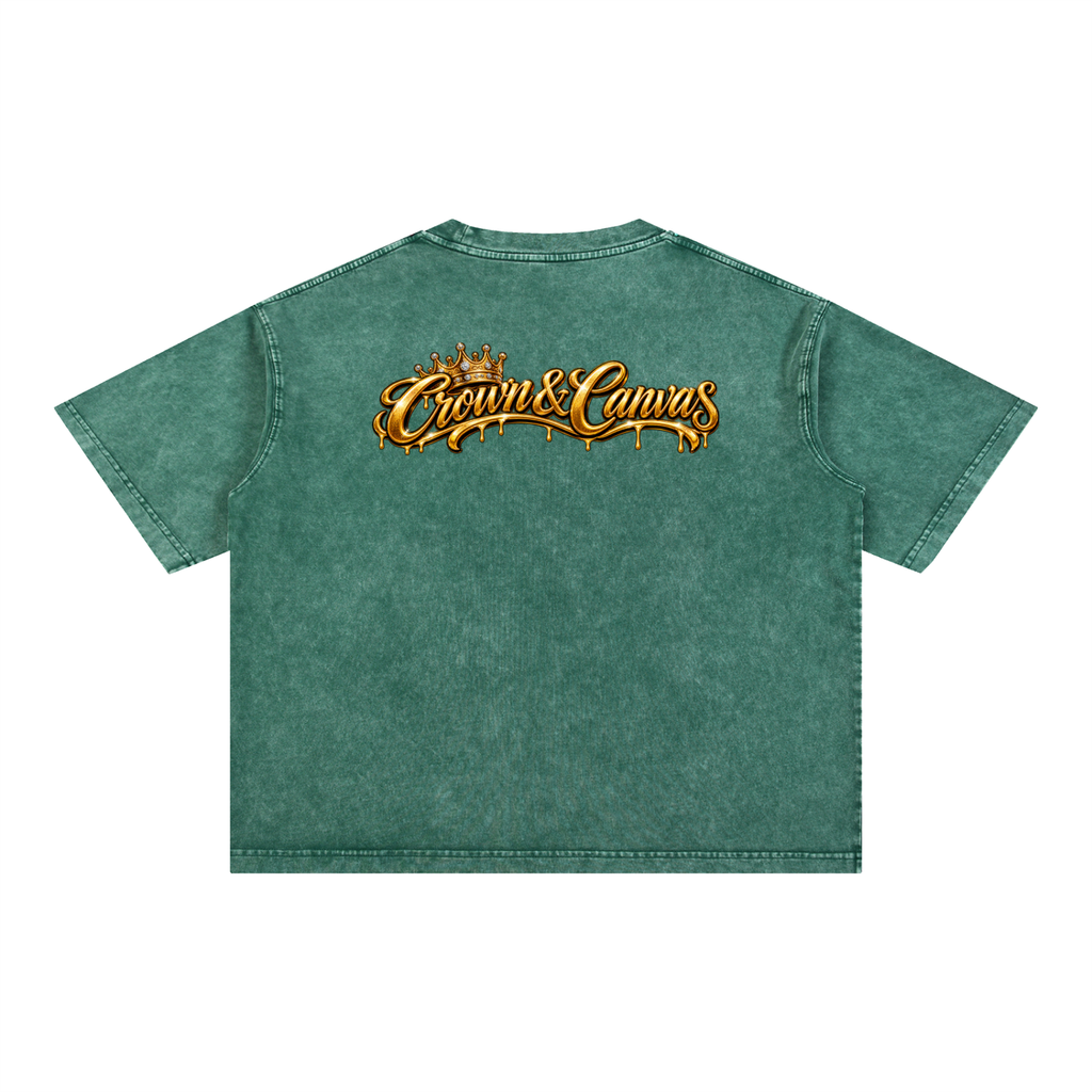 CoZay CC Mineral Wash Boxy Cotton T-Shirt