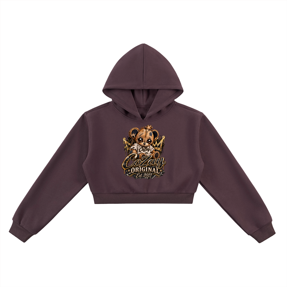 COZAY Original Women's Essential Cropped Hoodie