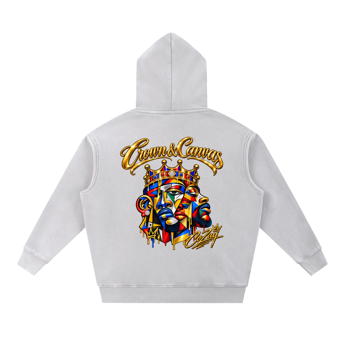 CoZay Original C&C Snow Wash Fleece Oversize Hoodie