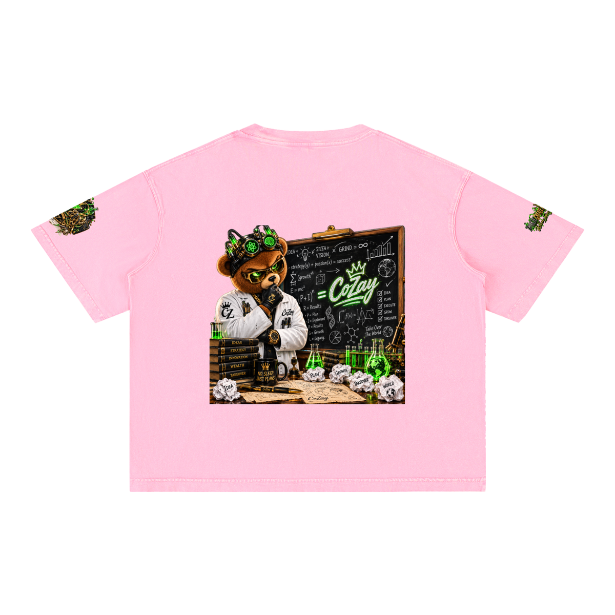 Cozay Signature MS Mineral Wash Boxy Cotton T-Shirt