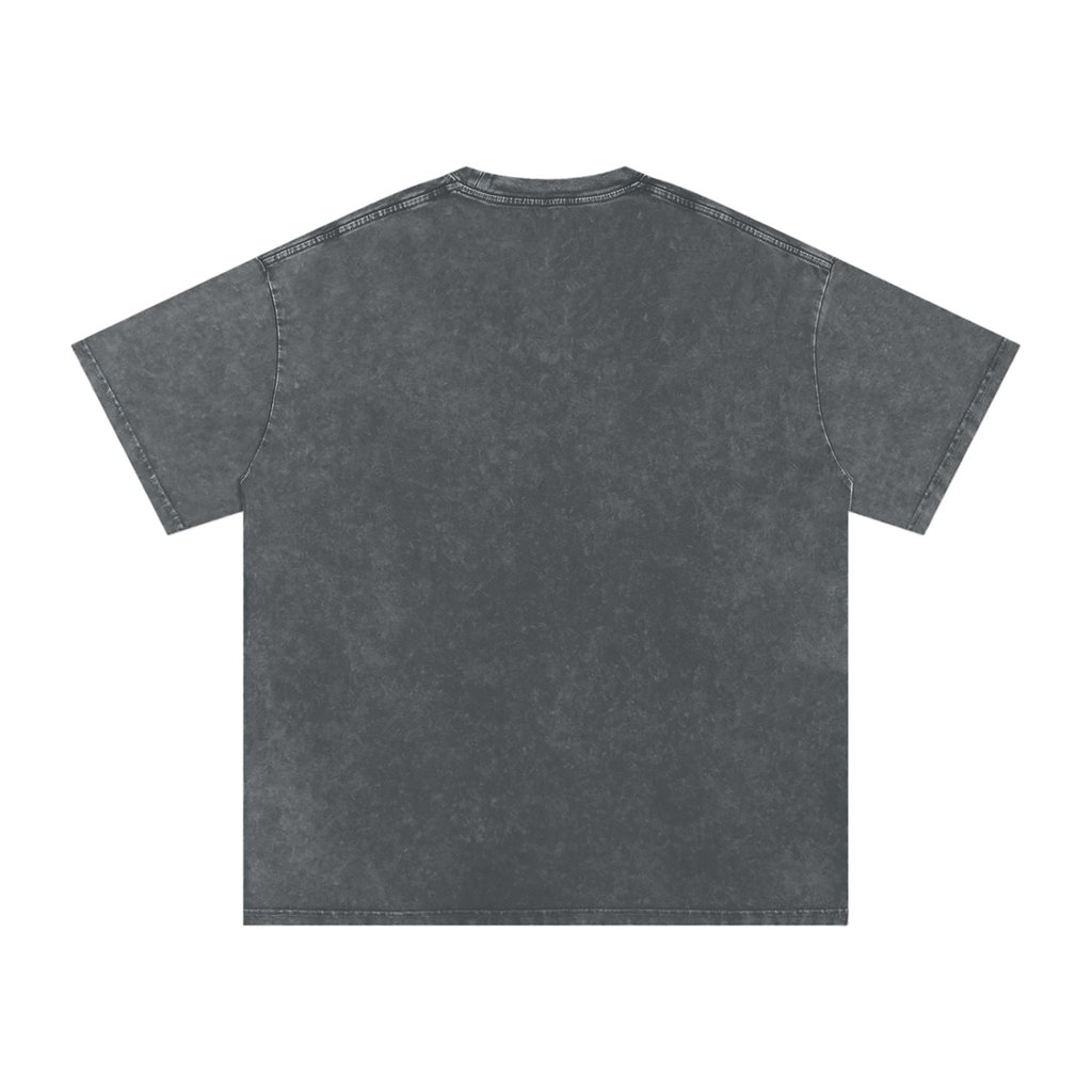 CoZayWeen Carey Snow Washed Oversized Cotton T-Shirt