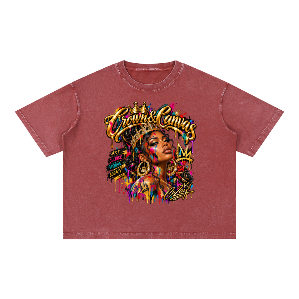 CoZay CC Mineral Wash Boxy Cotton T-Shirt