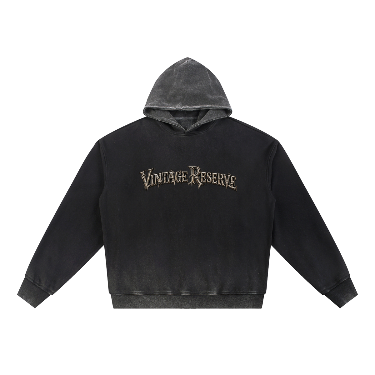 CoZay Vintage Reserve Washed Gradient Fleece Hoodie