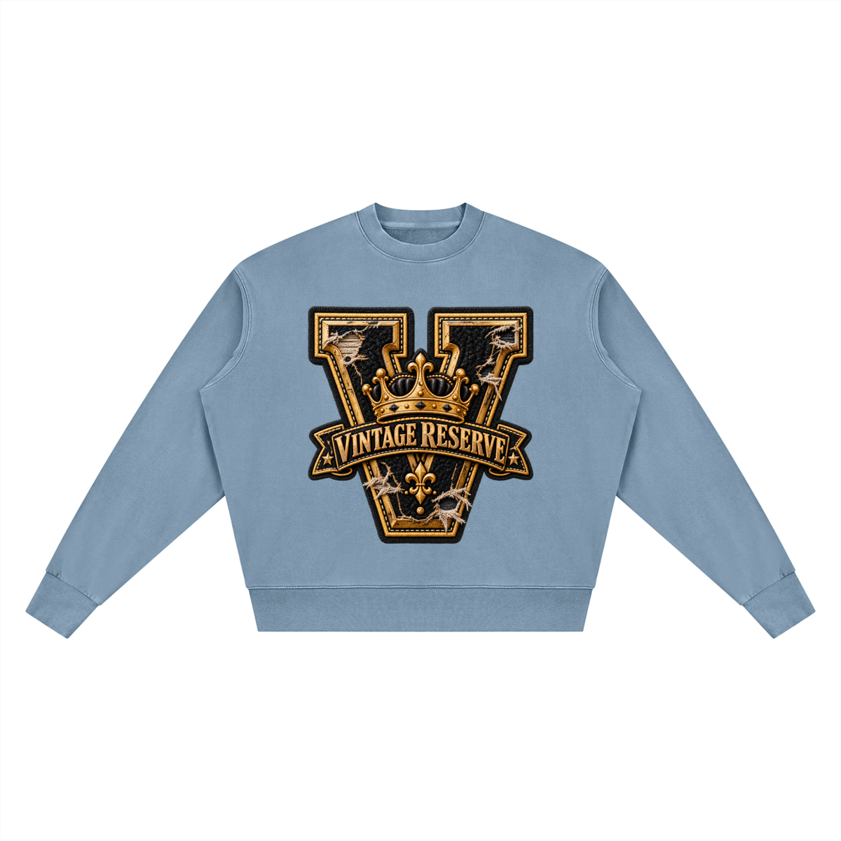 CoZay VRA Unisex Vintage Wash Crewneck Sweatshirt