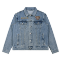 CoZay Original Bear Unisex Vintage Wash Denim Jacket
