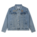 CoZay Original Bear Unisex Vintage Wash Denim Jacket