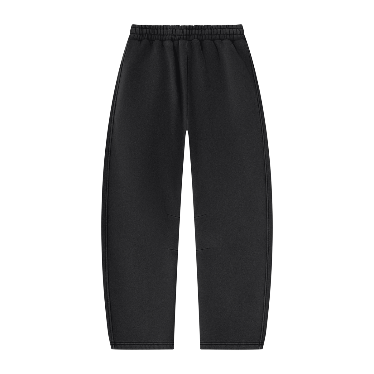 CoZay Original Unisex Vintage Wash Barrel Leg Fleece Sweatpants