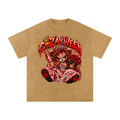 CoZayWeen Carey Snow Washed Oversized Cotton T-Shirt