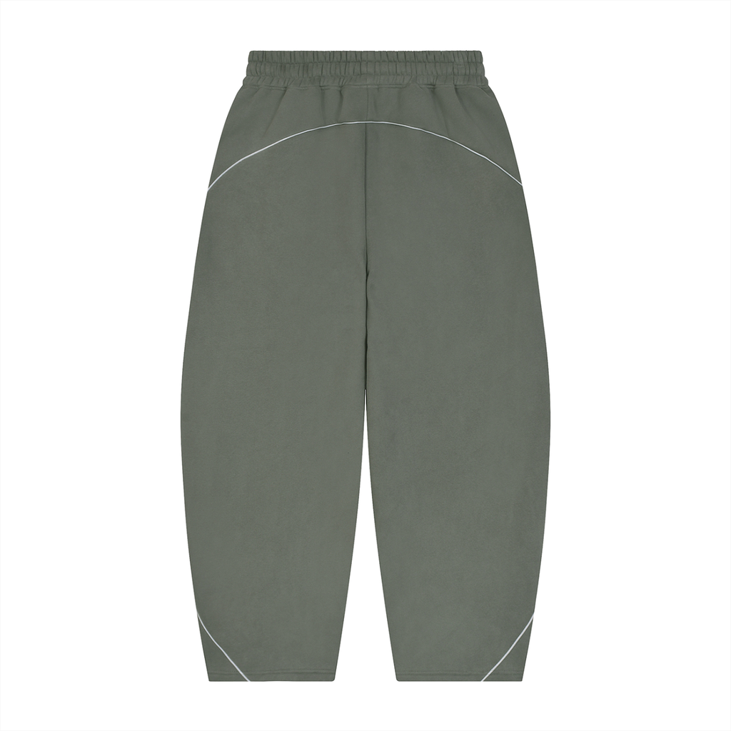 CoZay Original Cartier Bear Unisex Piping Fleece Barrel Leg Sweatpants