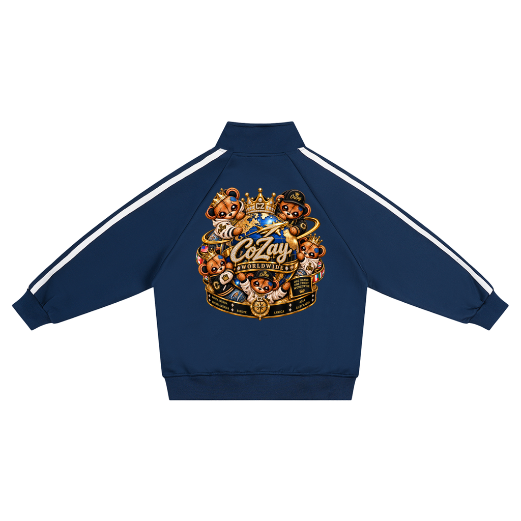 CoZay Original Kids’ Contrast Tape Coach Jacket