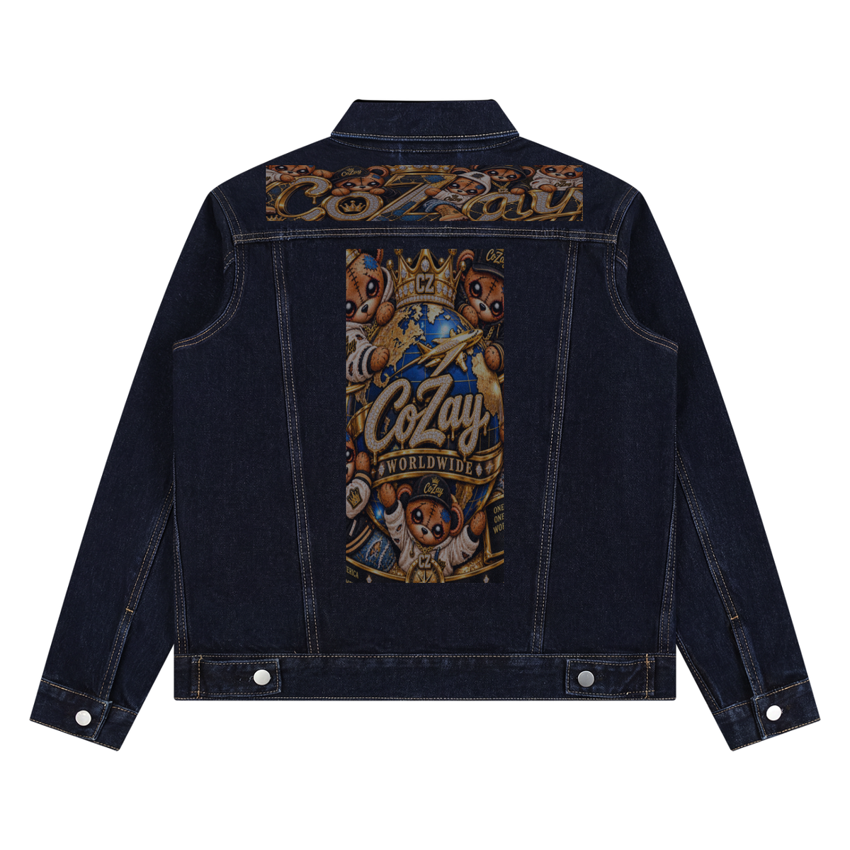 CoZay Original Unisex Vintage Wash Denim Jacket