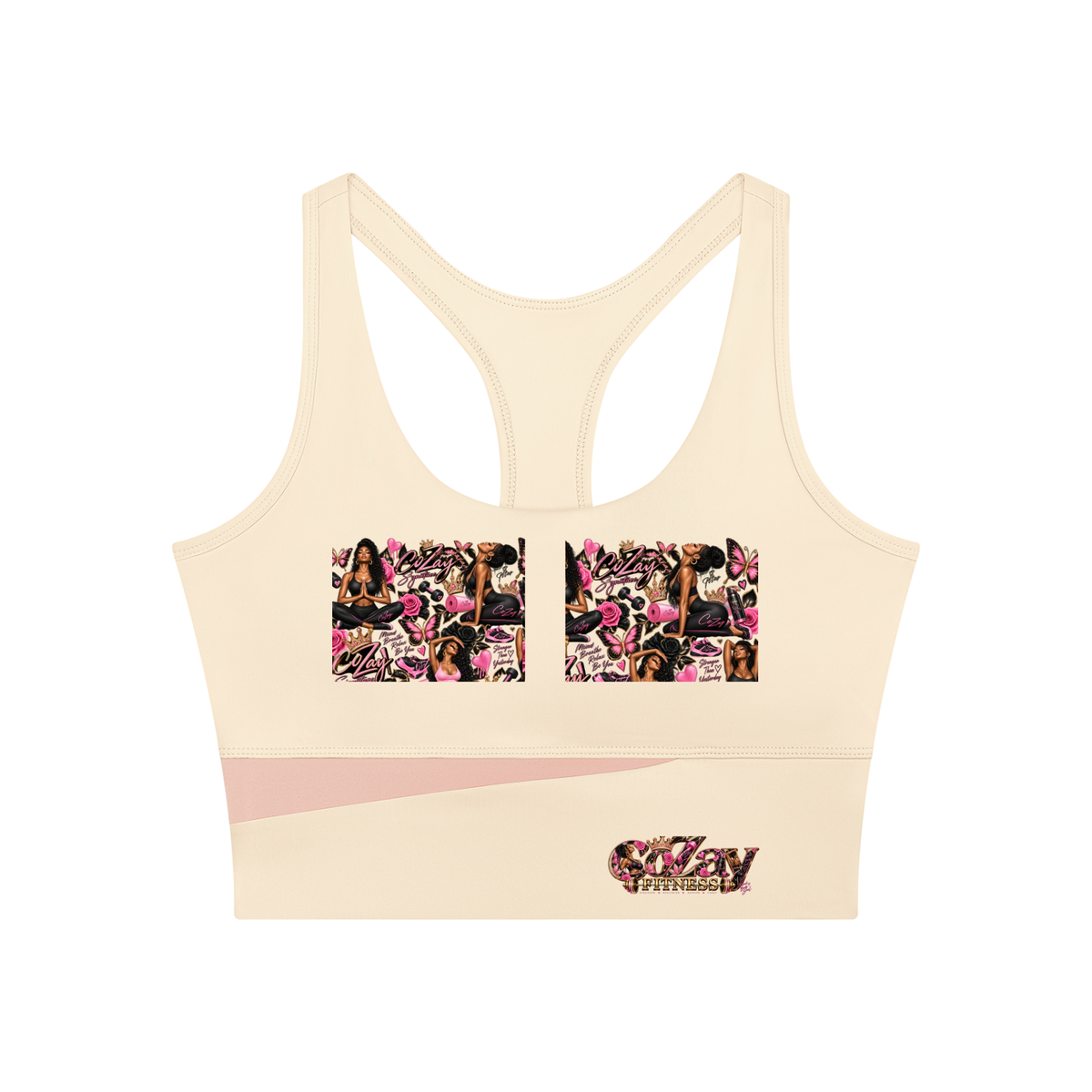CoZay Signature Women's Color Block Yoga Tank Top